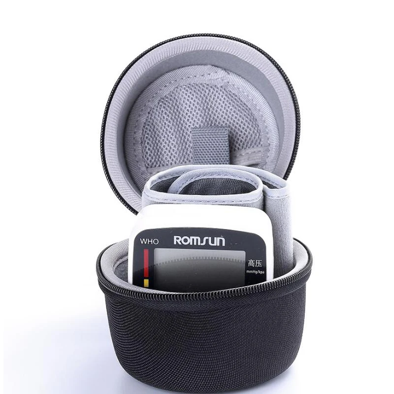 Instrumento de Medição da Pressão Arterial Bolsa Armazenamento Braço tipo Pulso Omron Peixe Salto Doméstico Médica Universal Portátil Caixa Armazenamento