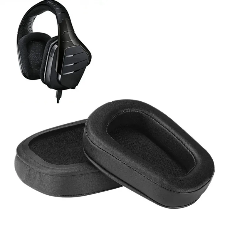 

Breathable earmuffs ear pads for Logitech G633 G933k replaceable headphone pad sponge cover ear cushion head beam