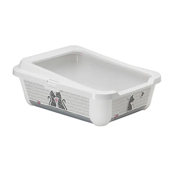 

MODERNA MODERNA HERCULES tray for cats with frame Enamored cat 51 x 40 x 19 cm