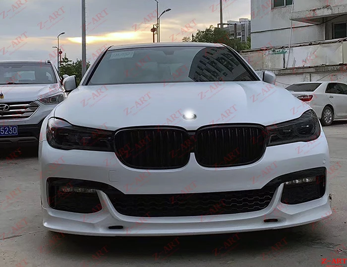 Z-ART углеродное волокно передний спойлер для BMW 7 G11 G12 передняя губа ДЛЯ серий 2015-2018