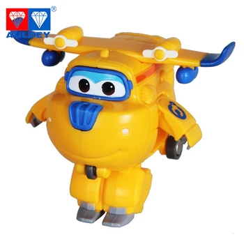 

AULDEY Super Wings 12 Styles Original Mini JETT DIZZY PAUL DONNIE ASTRA Deformation Action Figures Toys Children Birthday Gift