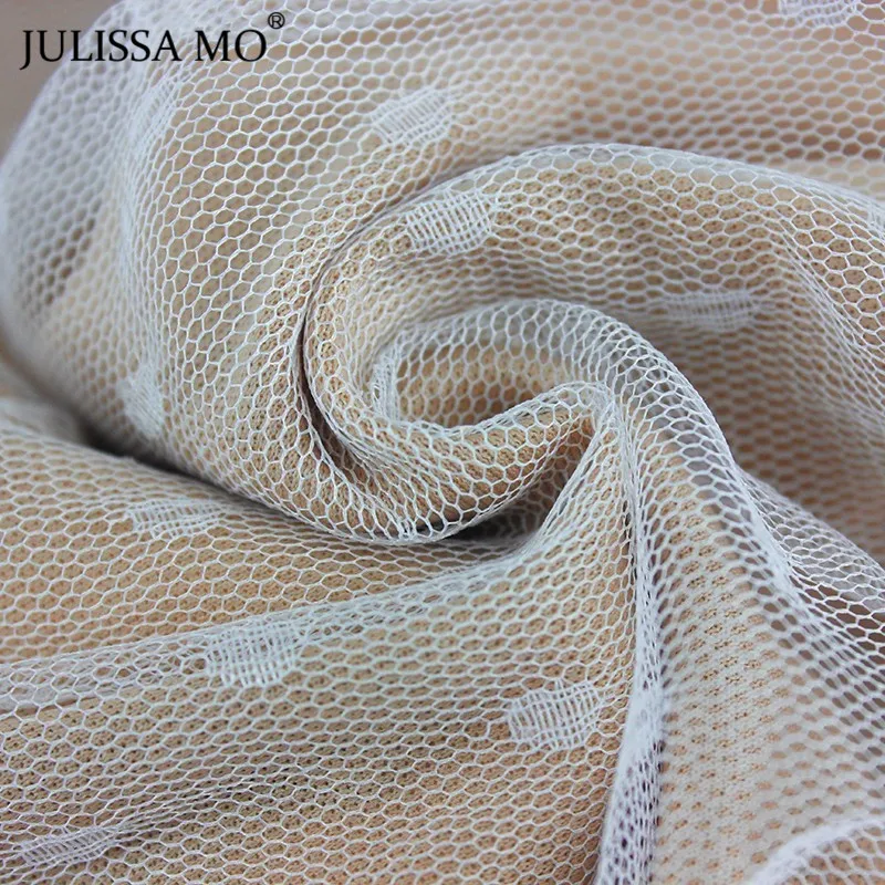 Julissa mo белые контрастные кружевные вечерние платья женские без бретелек с открытой спиной сексуальные платья элегантные женские многослойные платья в горошек Короткие платья
