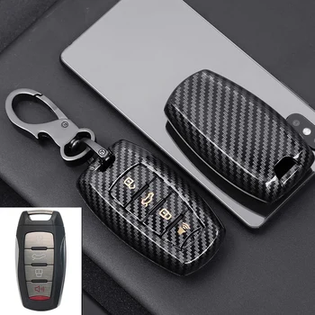 

Glossy Carbon fiber ABS Car Remote Key Case Fob Cover For Great Wall Haval Coupe H7 H8 H9 GMW H6 Samrt key