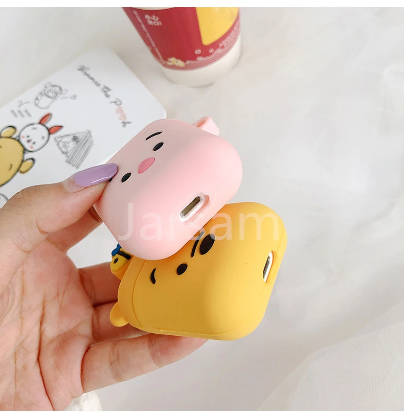Чехол для Airpods, силиконовый чехол для Apple Air pods, милый чехол для наушников, 3D чехол для наушников, аксессуары для наушников