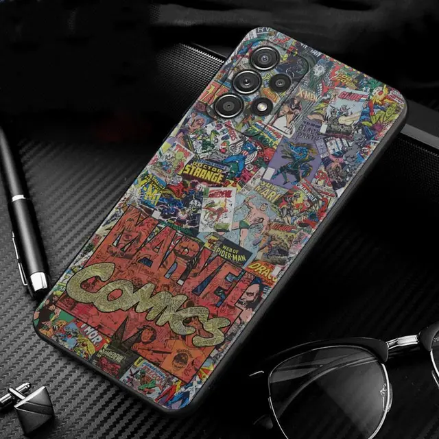 Phone Case For Samsung Galaxy A51 A12 A21s A71 A52 A31 A32 A02s A72 A11 A41 A22 A01 A51 A02 F42 Shell Marvel Logo Avengers Heros B05
