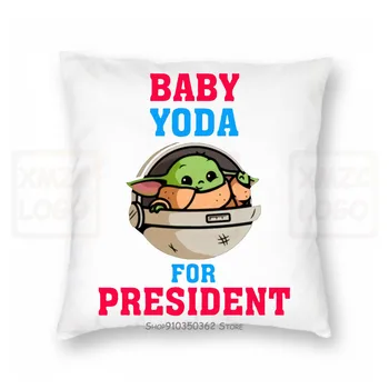 

Baby Yoda For President Star Movie Fan Parody Pillow case Women Men