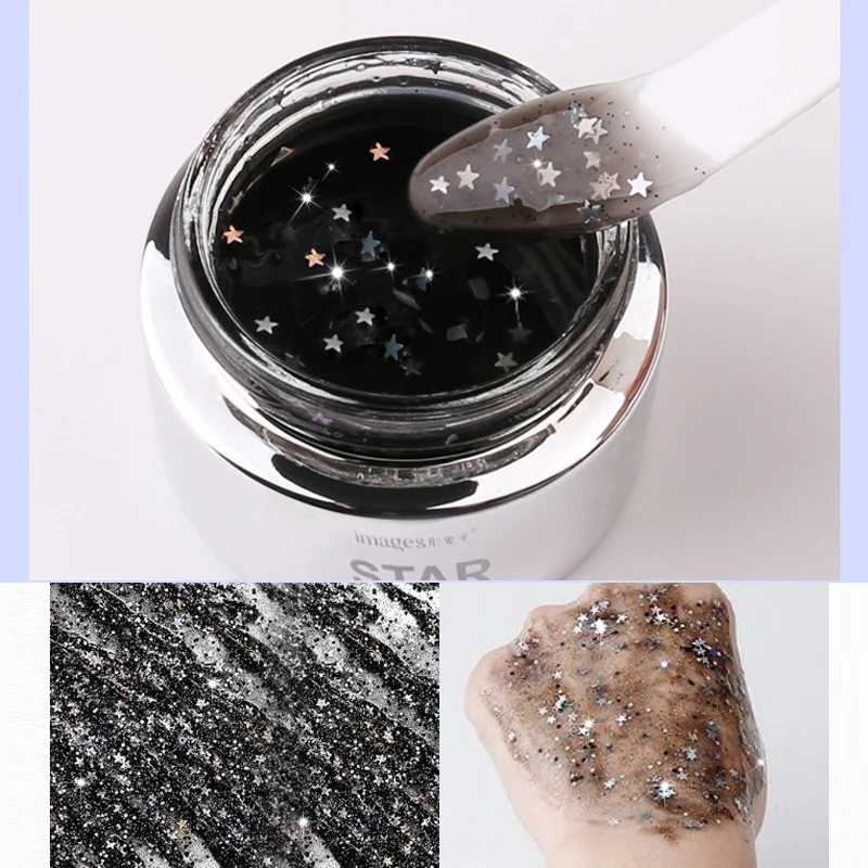 Звезд Блеск пилинг уход за кожей лица маска blackhead жидкость для снятия увлажнение с осветляющим эффектом по уходу за кожей лица Прямая поставка