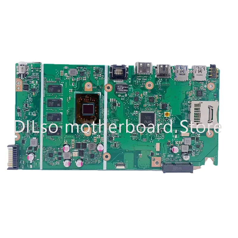 Kefu Placa-mãe X541na é para Asus Vivobook Max D541n X541n Placa-mãe do Portátil com Cpu N3350 2gb Ram 100% Teste Placa-mãe para notebook - Imagem 2