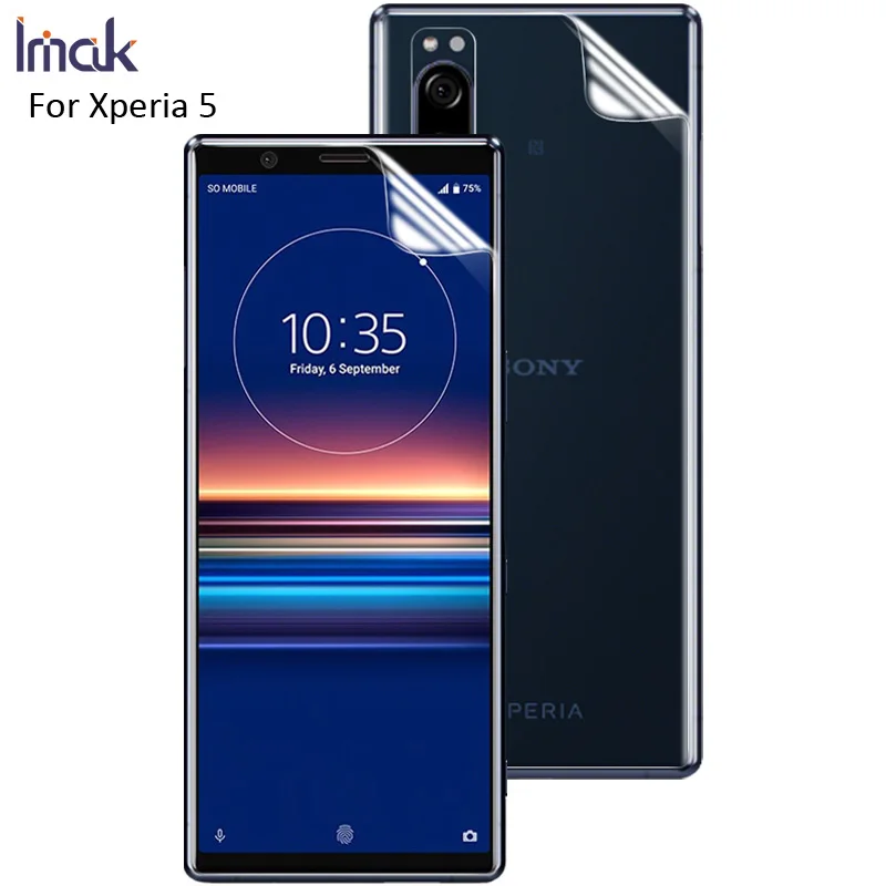 Imak Гидрогелевая пленка для sony Xperia 1 5 Защитная Прозрачная Олеофобная пленка