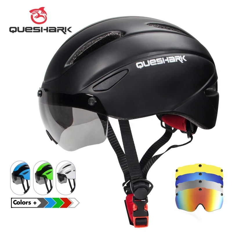 QUESHARK Мужской Женский велосипедный шлем MTB дорожный велосипед для езды на
