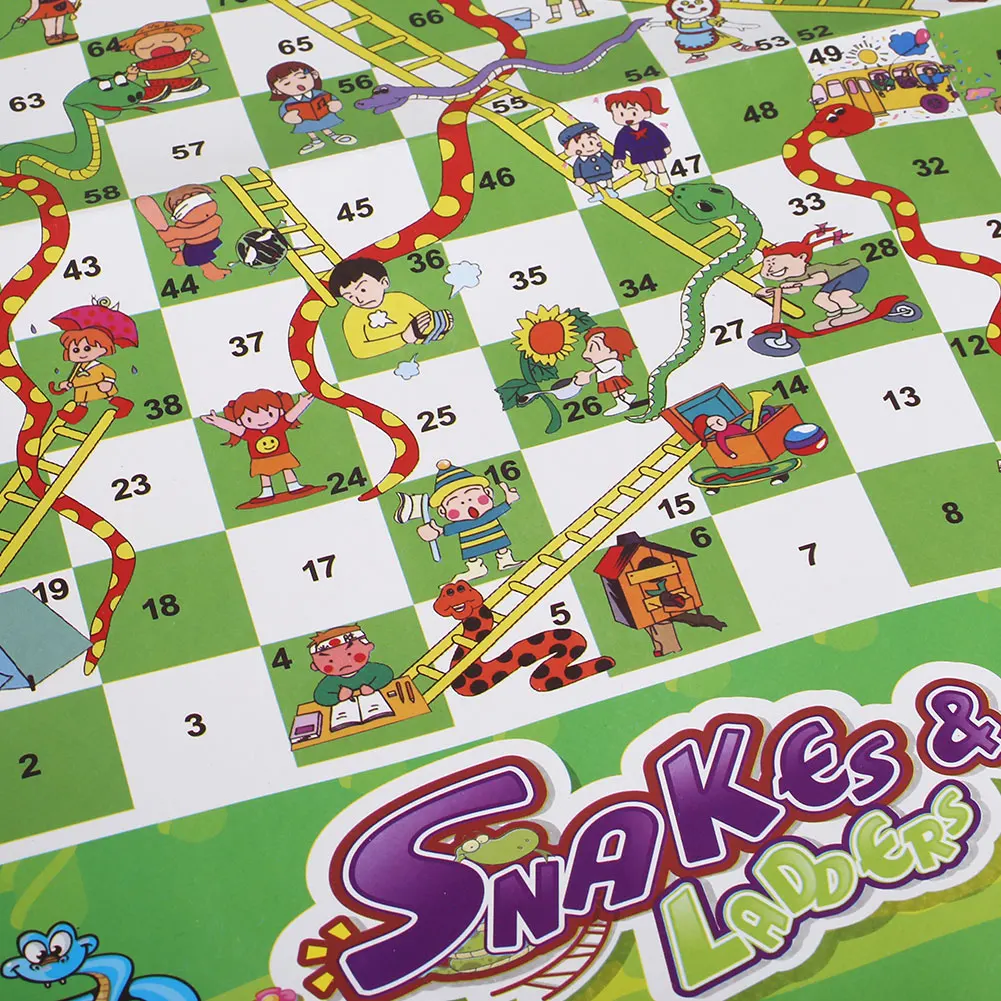 Шахматы Людо складной Snake Chess детей портативный игра-головоломка дошкольников