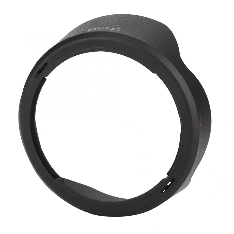 EW-73C качество портативный объектив камеры бленда тени для Canon EF-S 10-18 мм F4.5-5.6 IS STM объектив камеры