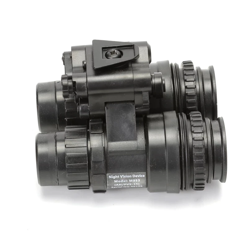Tactical AN PVS-15 NVG Night Vision Helmet Hunting Goggle Black Dummy Model Tactical Helmet Accessories Mount