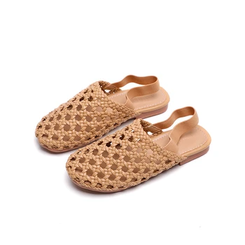 

CNFSNJ brand New fashion Summer Girls Sandals Children sneakers Little baby Princess shoes Colorful Beach Slippers 26-33