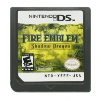 Fire Emblem DS игровой картридж консоль карта огненная Эмблема Тень Дракон США версия Английский язык для nintendo DS 3DS 2DS - Цвет: Fire Emblem