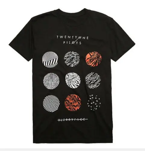 

21 Twenty One Pilots BLURRYFACE T-Shirt NEW Licensed &