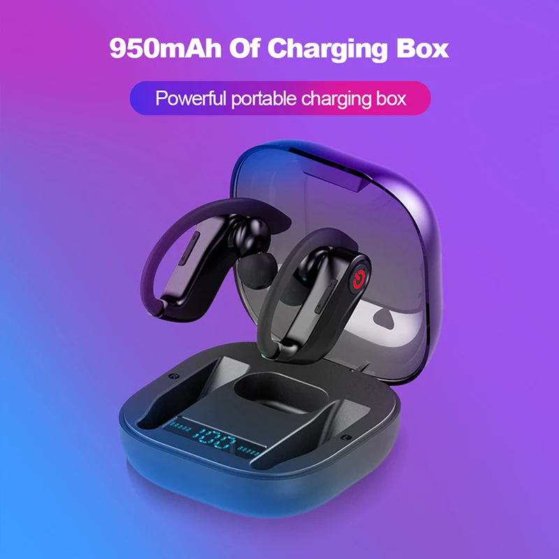 Hifi Wireless Headphones Bluetooth Earphones For iPhone 11 Pro Max X XR XS 7 8 plus Case Headset With Mic Eaarbuds Charging Box