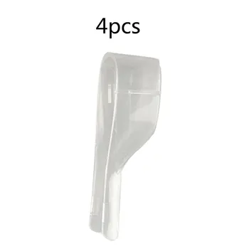 

4pcs For Alyson Universal Electric Toothbrush Long Head Protective Cover Toothbrush Dust Cover Toothbrush Head Cover