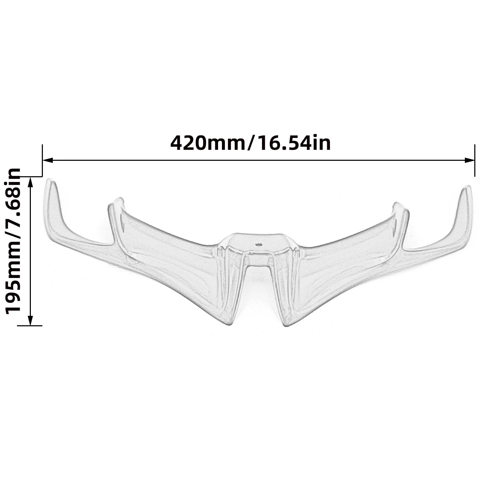 Motorcycle Fairing Winglets Aerodynamic Protection Guard Cover For BAJAJ Pulsar RS 200