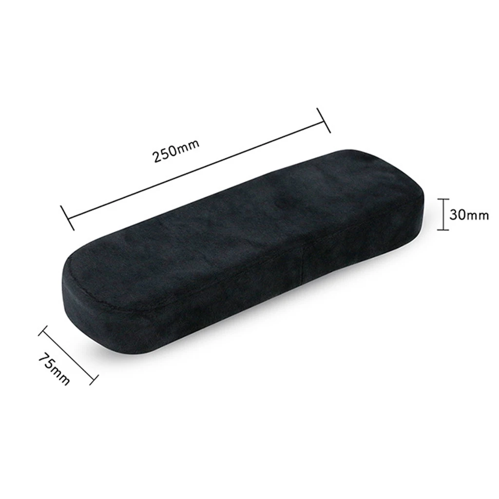 Set of 2 Memory Foam Chair Armrest Pads Elbow Pillows Cushion Pad Universal Cushion Covers Elbow Relief Pads for Armrest