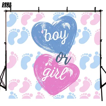 

DAWNKNOW Footpri Vinyl Photography Background For Baby Happy Birthday Photo Shoot Backdrop For Birthday Party Photo Studio G1032