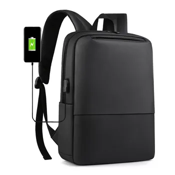 

Oeak Brand Enlarge Backpack USB External Charge 15.6 Inch Laptop Backpack Shoulders Men Anti-theft Waterproof Travel Backpack