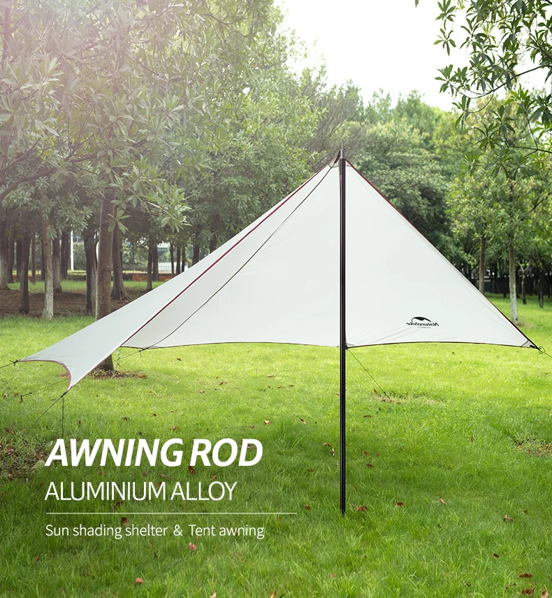 Tente De Support Tige 3.3 m en fibre de verre Camping Tente Pole bars Outdoor sunshelter 