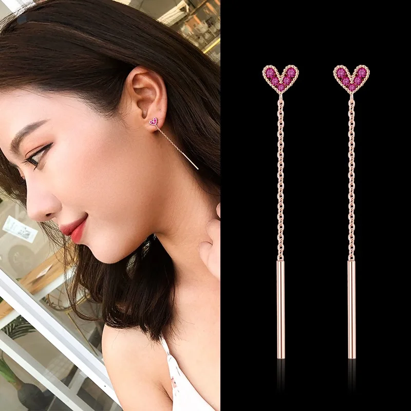 Korean Items|2022 Korean Star & Heart Dangle Earrings