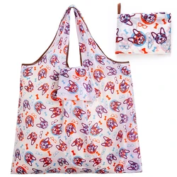 Oversized Reusable Nylon Tote Bag - Eco-Friendly Foldable Shoulder Handbag (DFBfengou)