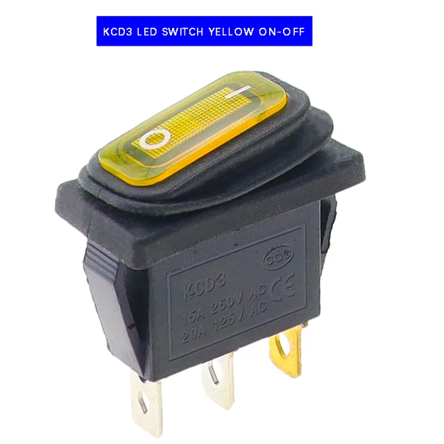 Interruptor Basculante Marino 12 V Interruptor De