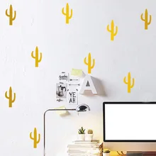 3176 горячие продажи скандинавском пустыне стиль кактус стикер стены Детская комната Спальня украшение гостиной