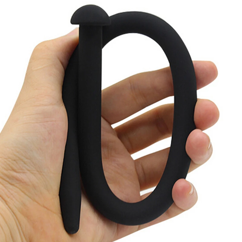 7pcs/lot Long Silicone Penis Plug Uretral Dilation Stimulator Sounding Urethra Sound Catheter Stretching Device Men BDSM Sex Toy