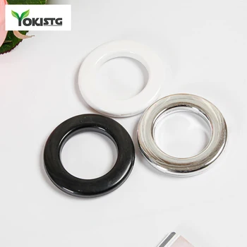 

YokiSTG Plastic Rings Eyelets High Quality Curtain Accessories For Curtains Decoration For Rings Top Grommet Small Diameter