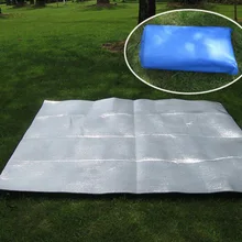 Водонепроницаемый походный коврик двухсторонний влагостойкий портативный из алюминиевой фольги EVA коврик для пикника на открытом воздухе 200*150 см