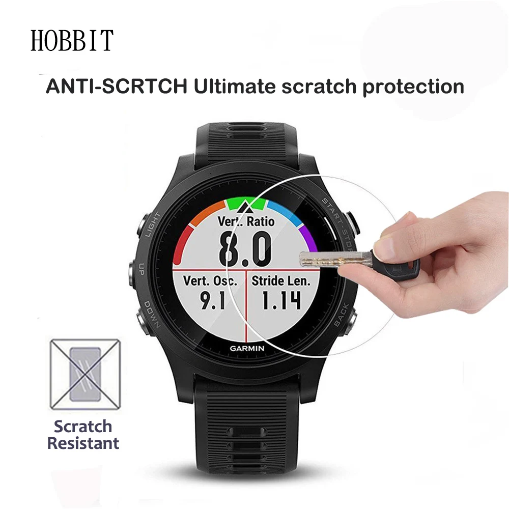 2 упаковки для Garmin Forerunner 935 0,3 мм 2.5D 9H прозрачное закаленное стекло протектор экрана Смарт-часы, пленка устойчивая к царапинам для Garmin