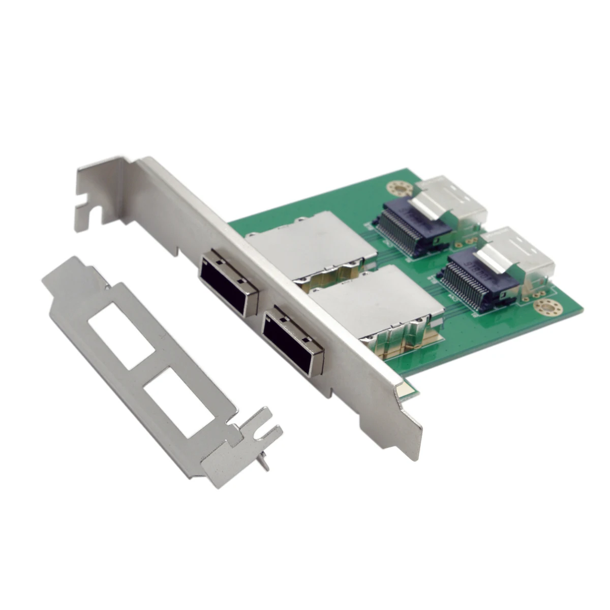 Два порта Mini SAS SFF-8088 к SAS 36Pin SFF-8087 PCBA Женский адаптер с кронштейн pci
