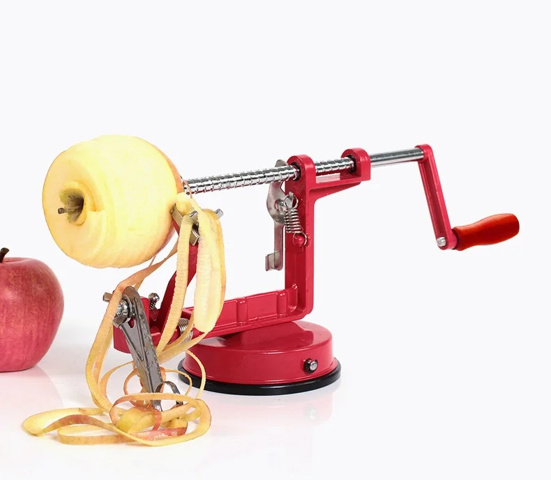

Multi Function Apple Peeler Stainless Steel Fruit Pear Slicing Machine Portable Chipper Peeled Cutter Zester Kitchen Tools WB833