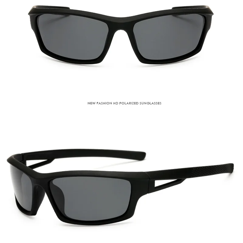 RBROVO поляризованные Oculos De Sol Masculino брендовые дизайнерские классические винтажные уличные мужские солнцезащитные очки для вождения UV400 - Цвет линз: Sand Black Gray