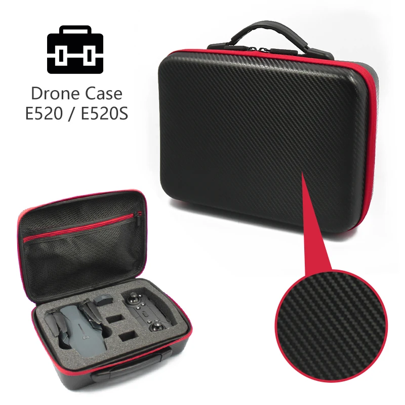 

Original E520 E520S Storage Bag Waterproof Portable Handbag Carrying Case Box RC Drone Quadcopter Spare Parts