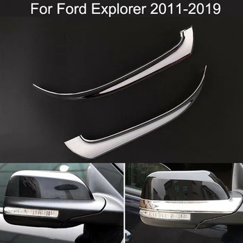 

2011-2019 Side ABS Mirror Chrome Rearview Decoration For Ford Explorer