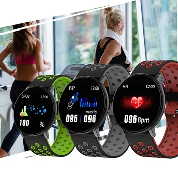 

W8 Smart Watch Men Full Touch Fitness Tracker Blood Pressure Smart Clock Women Smartwatch for Xiaomi