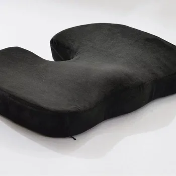 

45*35*7cm Seat Cushion Coccyx Relief Sciatica Pain Memory Foam Non-Slip Hip Pad for Home Office Chair Cushion