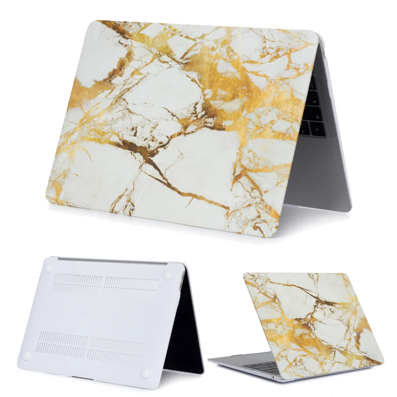 Чехол мраморный для ноутбука Macbook Pro Жесткий из ПВХ 13 15 A1278 A1286 Air Retina 11 12 чехол|Сумки