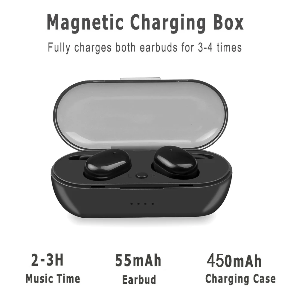 Наушники-вкладыши TWS Bluetooth 5 0 наушники Y30 беспроводной In-ear шумоподавление 3D стерео