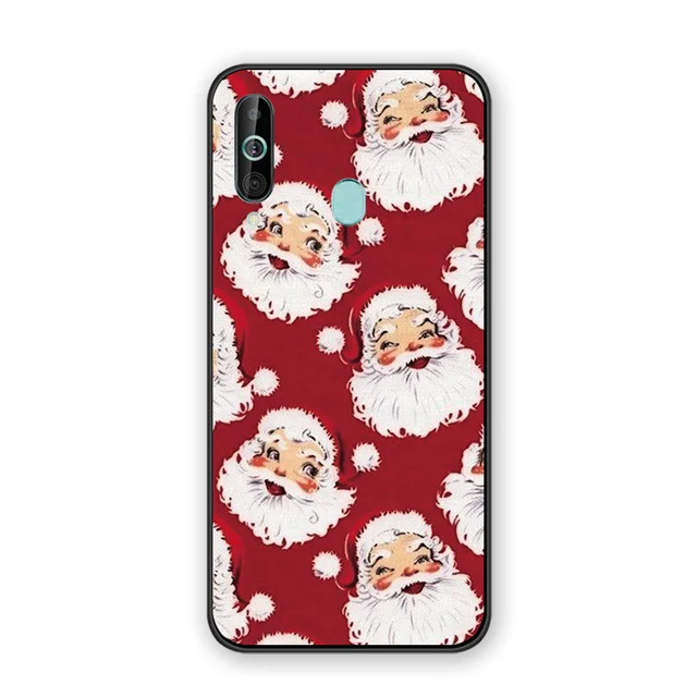 6100 Счастливого Рождества Чехлы для samsung Galaxy A50 A30 A10 A20 A40 A60 A70 A40S A6S A8S A9S A5 A7 A9 A6 A8 плюс M10 M20 M30 M40 - Цвет: 6100