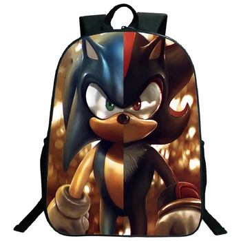

High Quality Mario Luigi Split Bags Students Boys Girls Backpack Daily Fashion sonic Cool Teens Mochila Men Travel knapsack