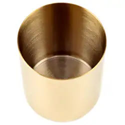 Золотой ваза круглая подставка для ручек, для хранения для декорирования вестибюлей