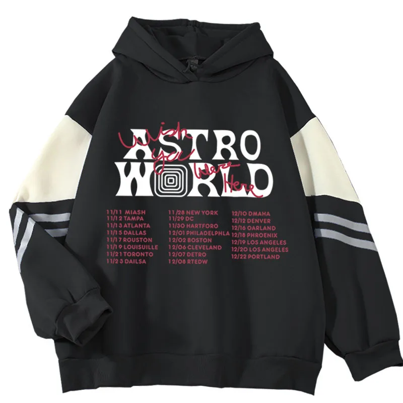 Новинка 2021 года худи Kpop ASTRO WRLD для мужчин и женщин Повседневная Студенческая