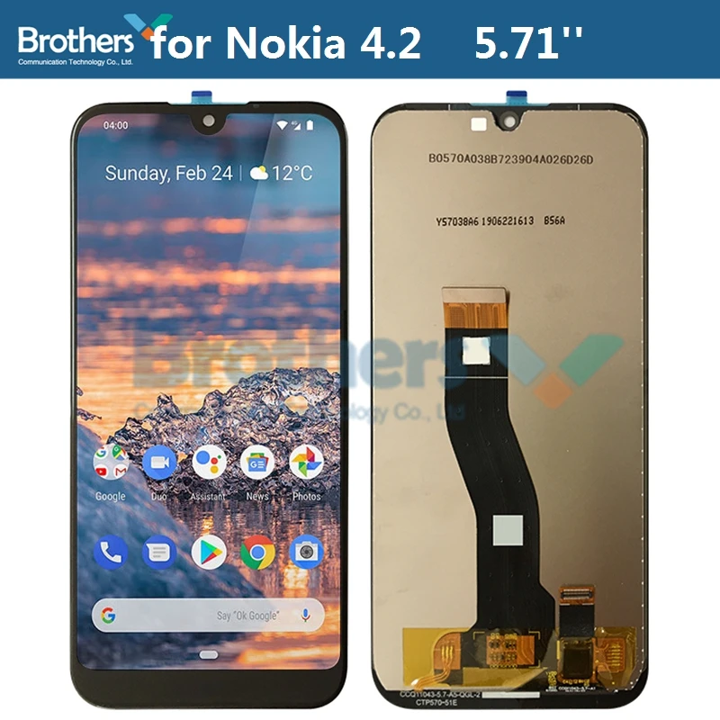 Оригинальный ЖК-экран 5 71 ''для Nokia 1184 ЖК-дисплей для TA-1133 TA-1149 TA-1150 1157 в сборе