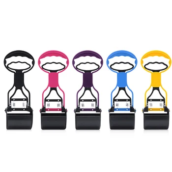 

1pcs Pet Pooper Clip Poop Scooper Yard Cleaning Tool ABS Long Handle Outdoor Clean Pet Supplies Durable Dog Accessories